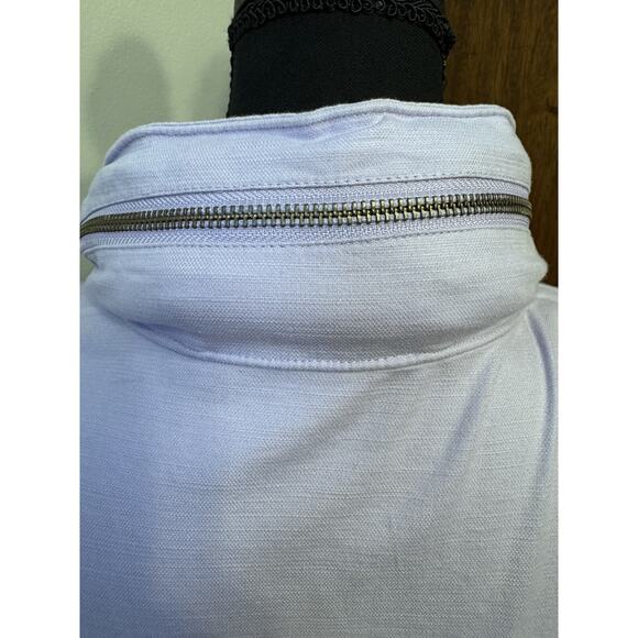 Lands End Jacket Large Womens Lavender Lightweight Hidden Hood Packable Zip Up - Picture 4 of 10
